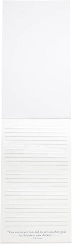 WORLD TRAVELER A Thought a Day List Pad with 365 Inspirational Quotes for Notes, Memos - A Year of Positive Thinking, To Do List Notepad, Size 5X8, Hydrangea