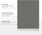 LUXPaper 8.5" x 11" Paper | Letter Size | Smoke Gray | 80lb. Text | 500 Qty