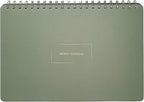 Merely Home Undated Weekly Schedule | Business Planner | 8.25” x 11.75” ADHD Organizer | Premium Multi-Layout Schedule | Evergreen | Landscape Layout