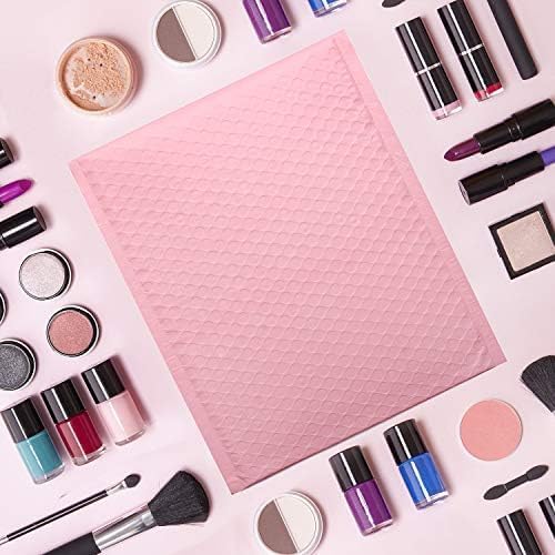 Metronic Bubble Mailers 8.5x11 Inch 25 Pack Light Pink Padded Envelopes Waterproof Bubble Mailer for Decorations Packaging, Small Business, Boutique, Packaging