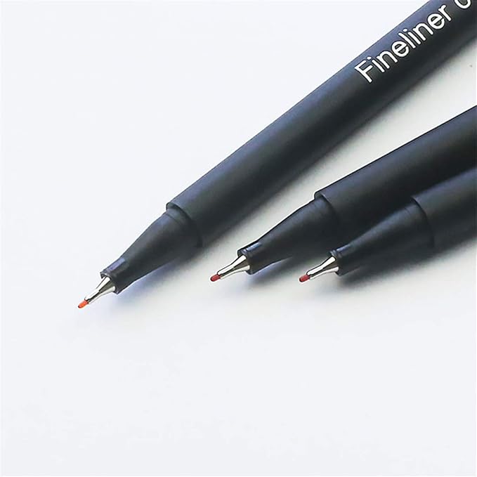 Yansanido 100 Pcs 100 Colors Fine Point Line Drawing Pens, 0.4mm of Pen Point for Painting, School and Office Supplies (100 colors)