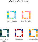 Name Bubbles - Basic Daycare Name Stickers for Kids (102 Count) - Personalized Waterproof Name Labels for School Supplies, Clothing Tags, Baby Bottles, All Ages - Washable Stick-On Labels (Confetti)