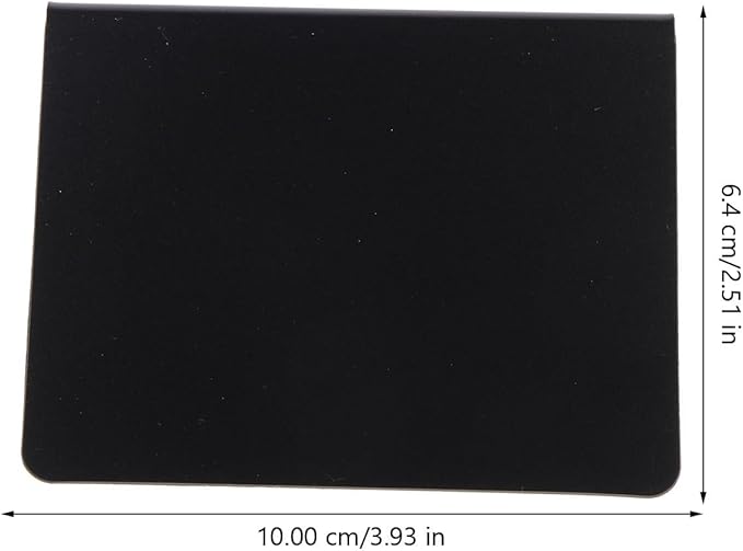 COHEALI 10pcs Mini Acrylic Desktop Message Blackboards Erasable Chalkboard Signs for Wedding Party Table Display and Decorative Signage