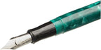 Conklin Duragraph Fountain Pen Forest Green - Broad Nib, Premium Writing Instrument with Rich Resin Finish