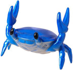 LOGUTIA Crab Phone Pencil Stand Creative Pen Holder Pencil Holder Spoon Holder - Blue Crab Phone Stand Crab Pen Holder Support Cute Crab Statue(blue)