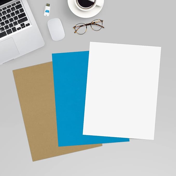 LUXPaper 8.5" x 11" Classic Crest Paper | Letter Size | Brilliant White | 70lb. Text | 500 Qty