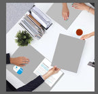 Two Pocket Folders, PANDRI 30 Pack 2 Pocket Folders, Letter Size Paper File Folder for School Office Home Business, Gray