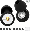 AuralProtek Ear Plugs for Sleeping Noise Cancelling, 24-30dB Ear Plugs for Noise Reduction, Hearing Protection, Silicone Soft Reusable EarPlugs for Sleep, Concert, Focus with Case & 4 Pair Eartips