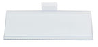 Plastic Label Holders 3" - Ultra Clear Easy Clip Design - Pack of 100
