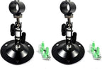Laser Module Brackets 16mm (2-pack) - Black Alumina - 360 Adjustable Positioning Bracket