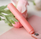 czxwyst Majohn Wancai 2.0 Mini Pocket-Size Eyedropper Fountain Pen (F Nib 0.5mm, Peachy Pink)