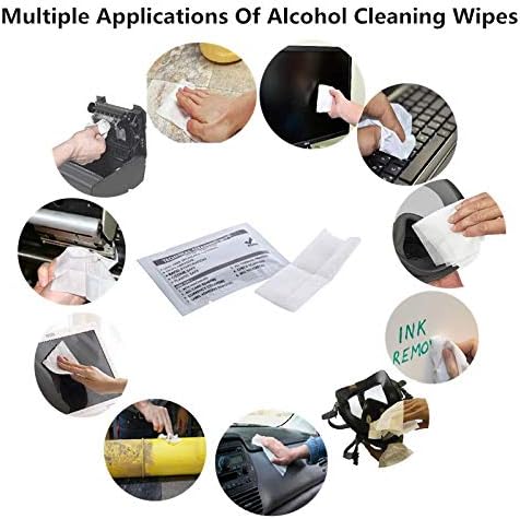 Cleanmo Large Non Woven Wipe,Surface Clean Phone/Wheel/Window，40/Box