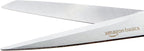 Amazon Basics Stainless Steel Scissors for Office, Crafts, Multipurpose, Sharp, Comfort Grip, PVD Coated, 2 Pack, Green and Grey
