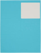 JAM PAPER Shipping Address Labels - Large - 3 1/3 x 4 - Blue - 120/Pack