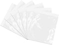 9527 Product 4.5" x 5.5" Clear Adhesive Top Loading Packing List/Shipping Label Envelopes (200 Pack)