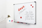 edding 360 whiteboardmarker set - zwart, rood, blauw, groen - 4 whiteboardstiften - ronde punt 1,5 - 3 mm - boardmarker uitwisbaar - voor whiteboard, flipchart, prikbord, memobord - navulbaar