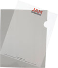 JAM PAPER Plastic Sleeves - Letter Size - 9 x 11 1/2 - Smoke Gray Project Pockets - 120 Bulk Page Protectors/Pack