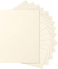 Silunkia 100 Sheets Cream Cardstock 8.5 x 11 Ivory Paper, 200gsm/75lb Off White Paper Card Stock for DIY Cards Making, Greeting Card, Business Cards, School Crafting, Menus, Certificates