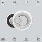 Jayine Ear Plugs for Noise Cancelling Ear Protection EarPlugs for Sleep,Concerts,Work,Study,8 Size Eartips with Small Box,Perfect -30dB Silicone Earplugs for Noise Reduction