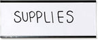 SmartSign Magnetic 'C' Channel Label Holders | 2.5" x 6" Pack of 10