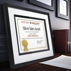 PaperDirect Foil Elegance Specialty Certificates, 50 Sheets of 38lb White Paper, 8½" x 11", Double Green Foil Border, Perfect for Awards, Students, Employees, Volunteers, Course Completion, Diplomas