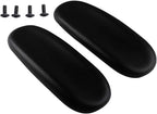 Office Chair Arm Rest Replacement Fits All Styles of Arms with 4" Mounting Hole Patterns Screws Set Desk Armrest Cover(2Pack)