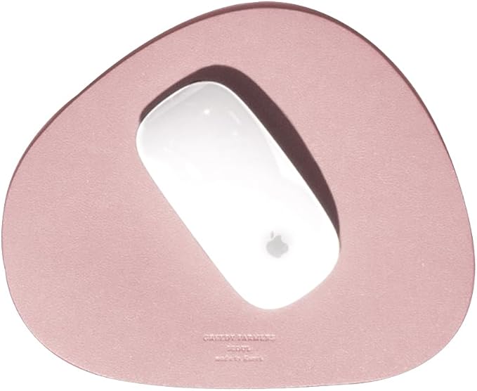 GREEDY FARMERS Mouse pad, Non-Slip Washable Waterproof Computer Mouse pad (Blush Pink)