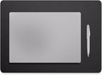 Jotsome Leather Desk Pad Mat, Non-Slip Desk Blotter Pad - Desk Protector for Office, Home, Lap Desk, Laptop, and Desktop, Gift for The Holidays (Black, 17" x 12")