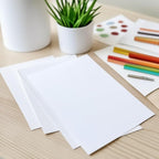 Cranium Press 70lb Luxury Resume Paper, Bright White 8.5" x 11" Business Paper | 100 Sheets, Perfect for for Resumes, Letterhead, Invitations, and Professional Documents