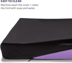 Purple Ultimate Seat Cushion | Pressure Reducing Grid Designed for Ultimate Comfort | Designed for Gaming | Made in The USA