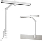 Honeywell LED Desk Lamp with Clamp - 05B02 Upgraded Touch Control Sunturalux Natural Light Clip On Desk Light 4000K 1300LM Dimmable Eye Caring Table Lamp Full Metal Desk Lamps for Home Office