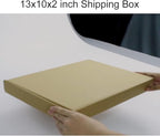 PHAREGE 13x10x2 inch Shipping Boxes Bulk 25 Pack Brown, Tab Lock Tuck Top Mailer Boxes for Packaging Small Business, Medium Cardboard Gift Boxes for Wrapping Mailing Present