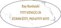 Made in USA Custom Return Address Stickers Labels Customized Mailing Label for Envelopes, Personalized Self Adhesive Flat Sheet Oval Labels