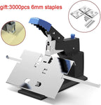 Heavy Duty Saddle Stapler, Desktop Stitch Stapler, Manual Riding Stitcher, Stapling Machine for Office School and Home