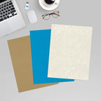LUXPaper 8.5" x 11" Paper | Letter Size | Cream Parchment | 60lb. Text | 500 Qty