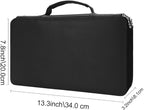 Vomgomfom Colored Pencil Case - Large Capacity PU Leather Pencil Holder with Zipper Closure for 300 Colored Pencils or 200 Gel Pens, Artist Pencil Case Organizer (Black)