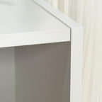 Sauder Beginnings 3-Shelf Bookcase/ Book shelf, Soft White finish