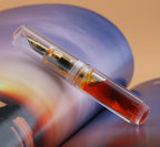 czxwyst Majohn Wancai 2.0 Mini Pocket-Size Eyedropper Fountain Pen (EF Nib 0.38mm, Transparent)