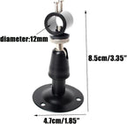 Laser Positioning Bracket Laser Module Fixing Bracket Laser Module Mount Bracket with Cooling Function 360-degree Adjustable Positioning Bracket 12mm (10pack)