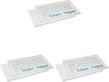 Pacon 74620 Chart Tablets w/Cursive Cover, Ruled, 24 x 16, White, 25 Sheets (Pack of 3)