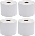 MFLABEL 4x6 Direct Thermal Shipping Labels - 4 Rolls of 450 Labels/Roll, Compatible with Zebra 2844/ZP450/ZP500/ZP505, USPS/FedEx/UPS/Amazon Shipping, Smudge-Resistant & Permanent Adhesive