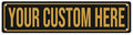 Tmqytuox Custom Street Signs - Custom Metal Sign - Personalized Road Sign - 4"x16" - Minimalist Style - For Home, Office, Business & More