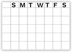 The Monthly Planner Undated (Medium x 1 Pack)