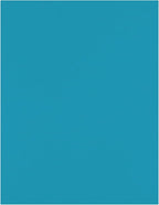 LUXPaper 8.5" x 11" Paper | Letter Size | Bright Blue | 60lb. Text | 50 Qty