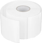 PATIKIL 3 x 5 Inch Rectangle Inventory Color Coding Labels 1 Roll, Square Self-Adhesive Inventory Label Stickers for Office Home Organization Name Tags, 500 Per Roll, White