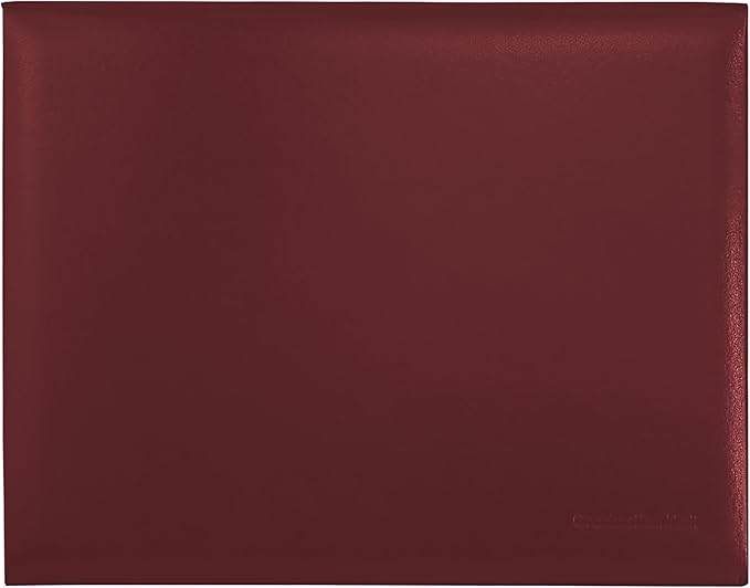 GraduationMall 8.5"x11" Smooth Padded Diploma Cover Certificate Holder Maroon,2-Packs