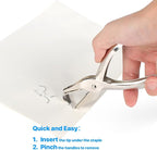 Heavy-Duty Stainless Steel Staple Remover - Long-Lasting, Easy Grip, and Smooth Removal for School Office Home Use