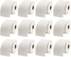 MFLABEL 4x6 Direct Thermal Shipping Labels - 12 Rolls, 220 Labels/Roll, Perforated Postage Paper with Alignment Hole, Compatible with 4XL LabelWriter 1744907 & 1755120, Rollo for USPS, UPS
