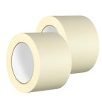 GTSE Wide Masking Tape, 2 Rolls, 3 inches x 55 Yards (164 ft), Multi-Surface Adhesive Painting Tape, Perfect for Painting, Home, Office, School, Art, Crafts, Glass, Vinyl