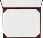 GraduationMall 8.5"x11" Smooth Padded Diploma Cover Certificate Holder Maroon,1-Pack